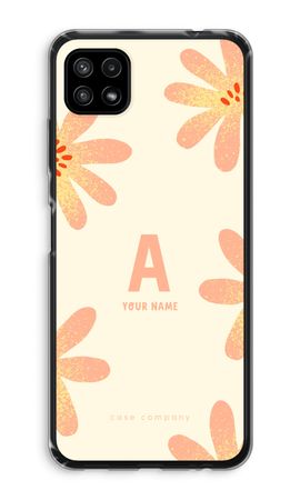 Peach Blossom Monogram