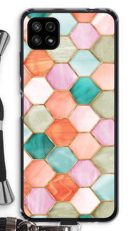 Hexagons in stained glass