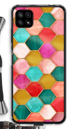 Hexagons in stained glass