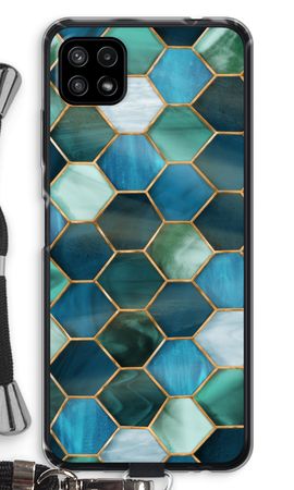 Hexagons in stained glass