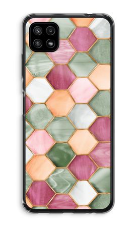 Hexagons in stained glass