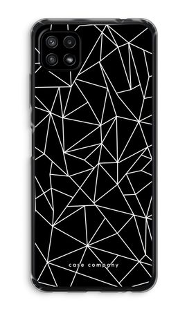 Geometric lines white