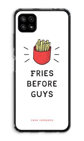 Fries before guys