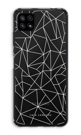 Geometric lines white