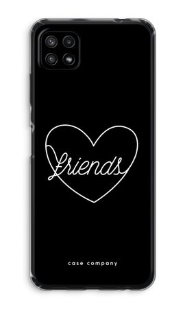 Friends heart black