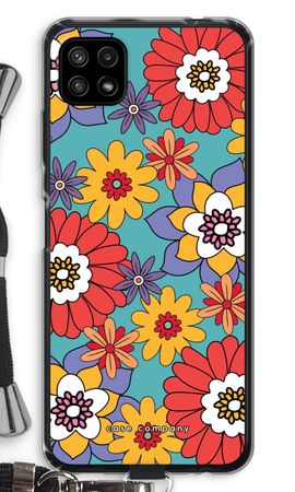 Retro Flowers - Blue