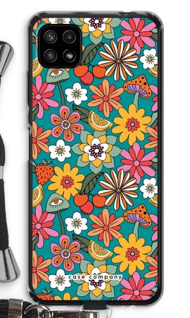 Retro Flowers N°2 - Blue