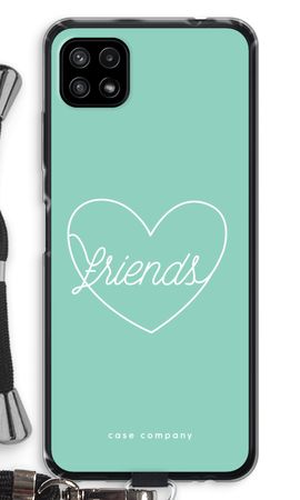 Friends heart pastel