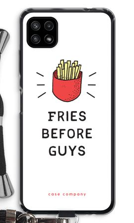 Fries before guys