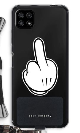 Middle finger white