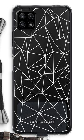 Geometric lines white