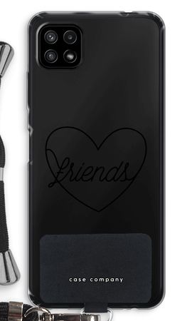 Friends heart black