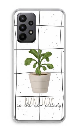 Houseplant on windowpane