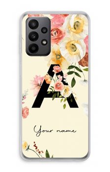 Flirty Flowers Monogram