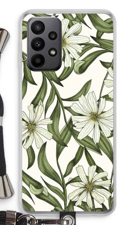 White flower pattern