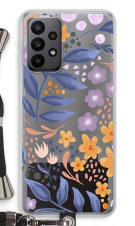 Flowers with blue leaves