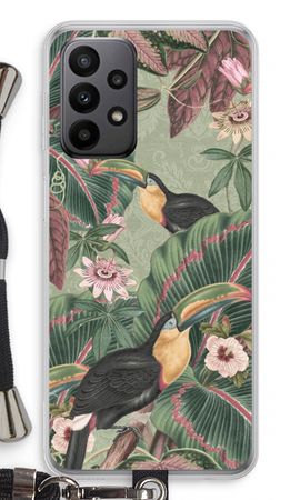 Tropical jungle toucan