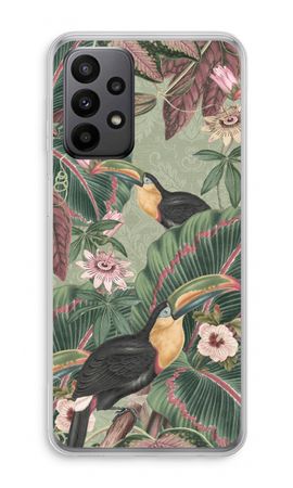 Tropical jungle toucan