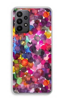 Points d'aquarelle superposés