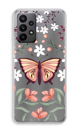 Butterfly in a floral world