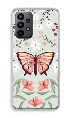 Butterfly in a floral world