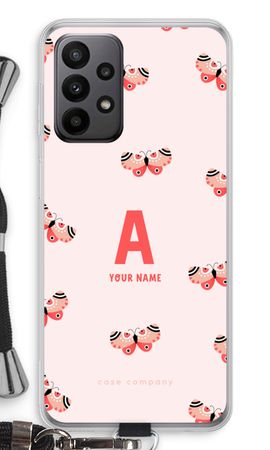 Rosy Butterflies Monogram