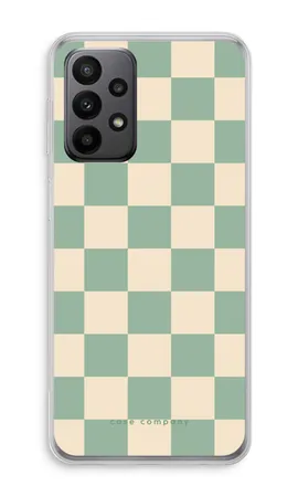 Checkered Mint, Samsung Galaxy A23 puha tok