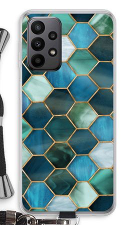 Hexagons in stained glass