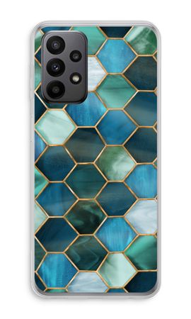 Hexagons in stained glass