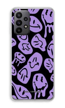 Melting Smiley - Purple