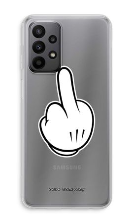 Middle finger black