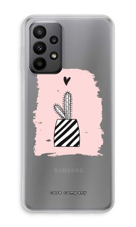 Black and white cactus