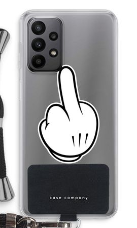 Middle finger black