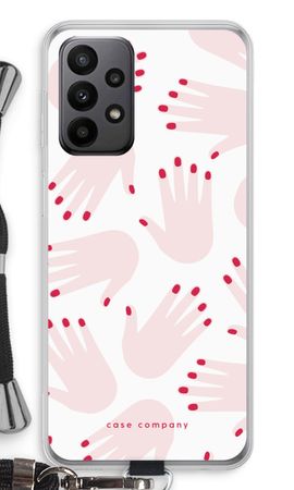 Hands pink