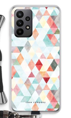 Coloured triangles pastel