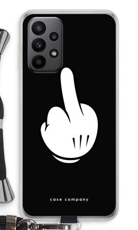 Middle finger black