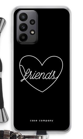 Friends heart black
