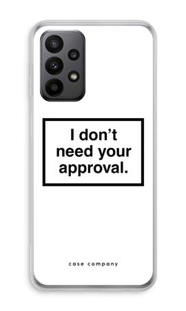 Don't need approval