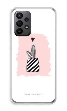 Black and white cactus