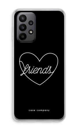 Friends heart black