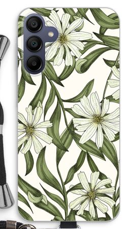 White flower pattern