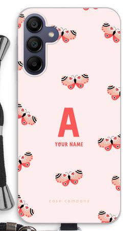Rosy Butterflies Monogram