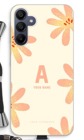 Peach Blossom Monogram