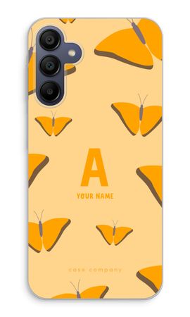 Amber Butterflies Monogram