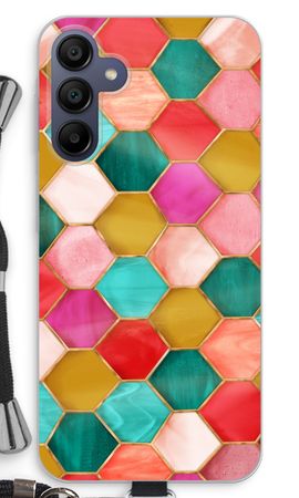 Hexagons in stained glass