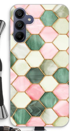 Hexagons in stained glass