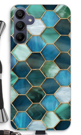 Hexagons in stained glass