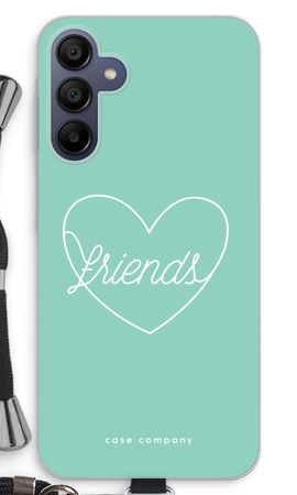 Friends heart pastel