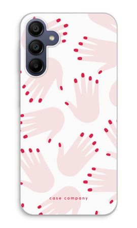 Hands pink