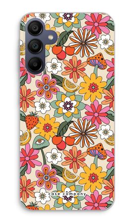 Retro Flowers N°2 - Yellow